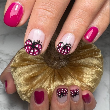 Nail art design by Lisa Nicol