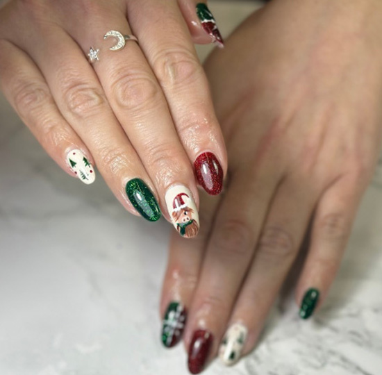 Creative nail art by Lisa Nicol